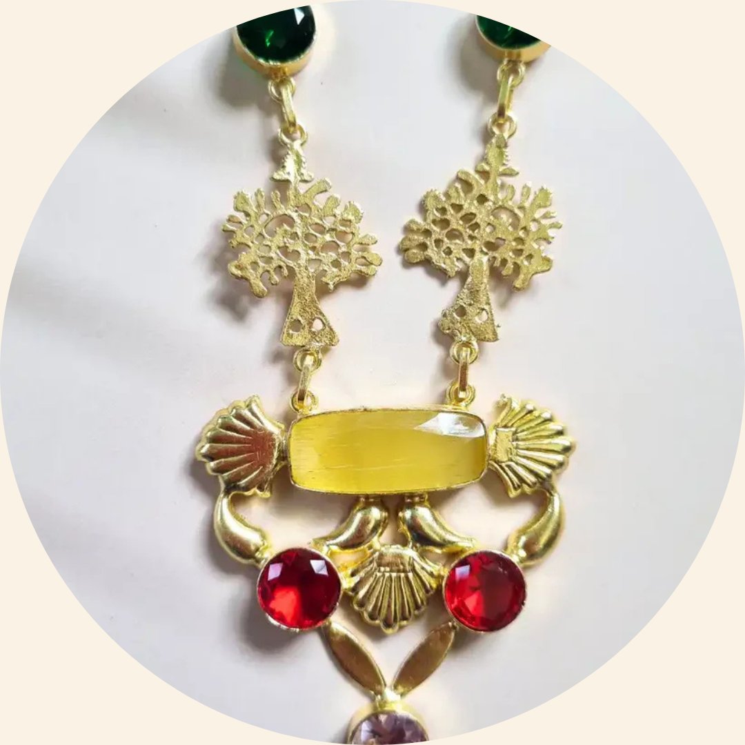 Golden Brass Necklace