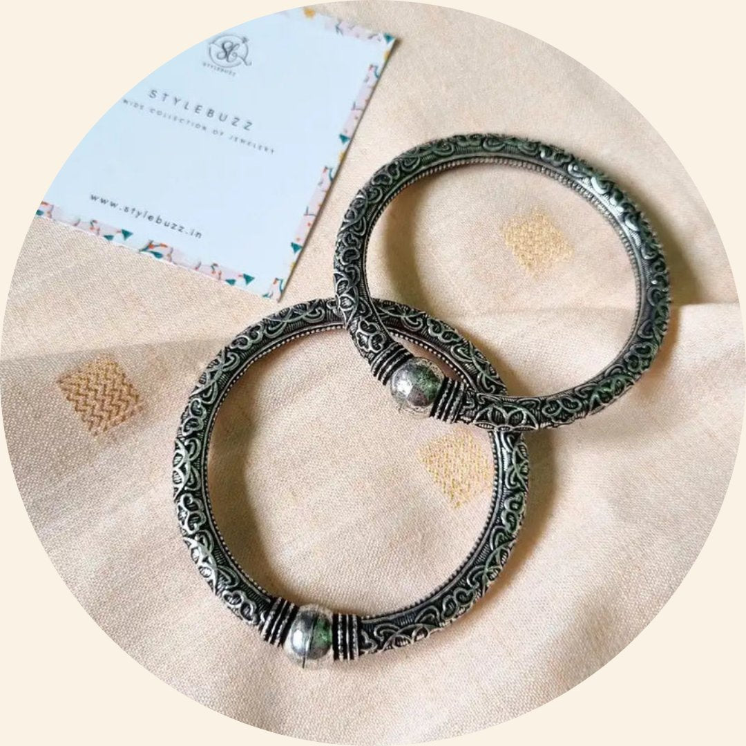 Silver Replica Bangles and Hand Cuffs