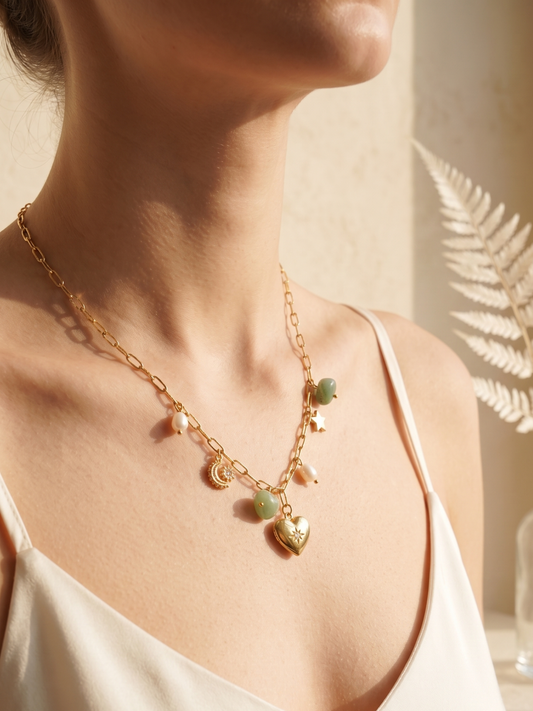 Waterproof Charm necklace beach style