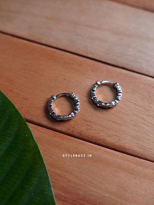 Anti Tarnish Silver Tone Lite Weight Earrings