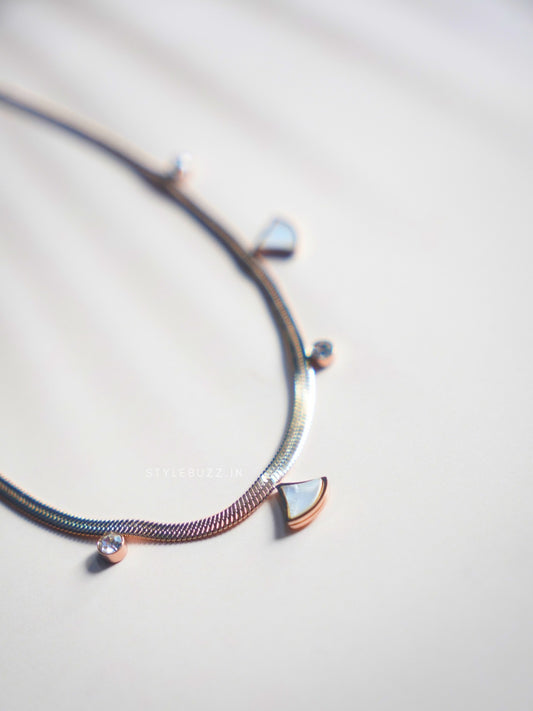 Anti Tarnish Neck Chain For Woman