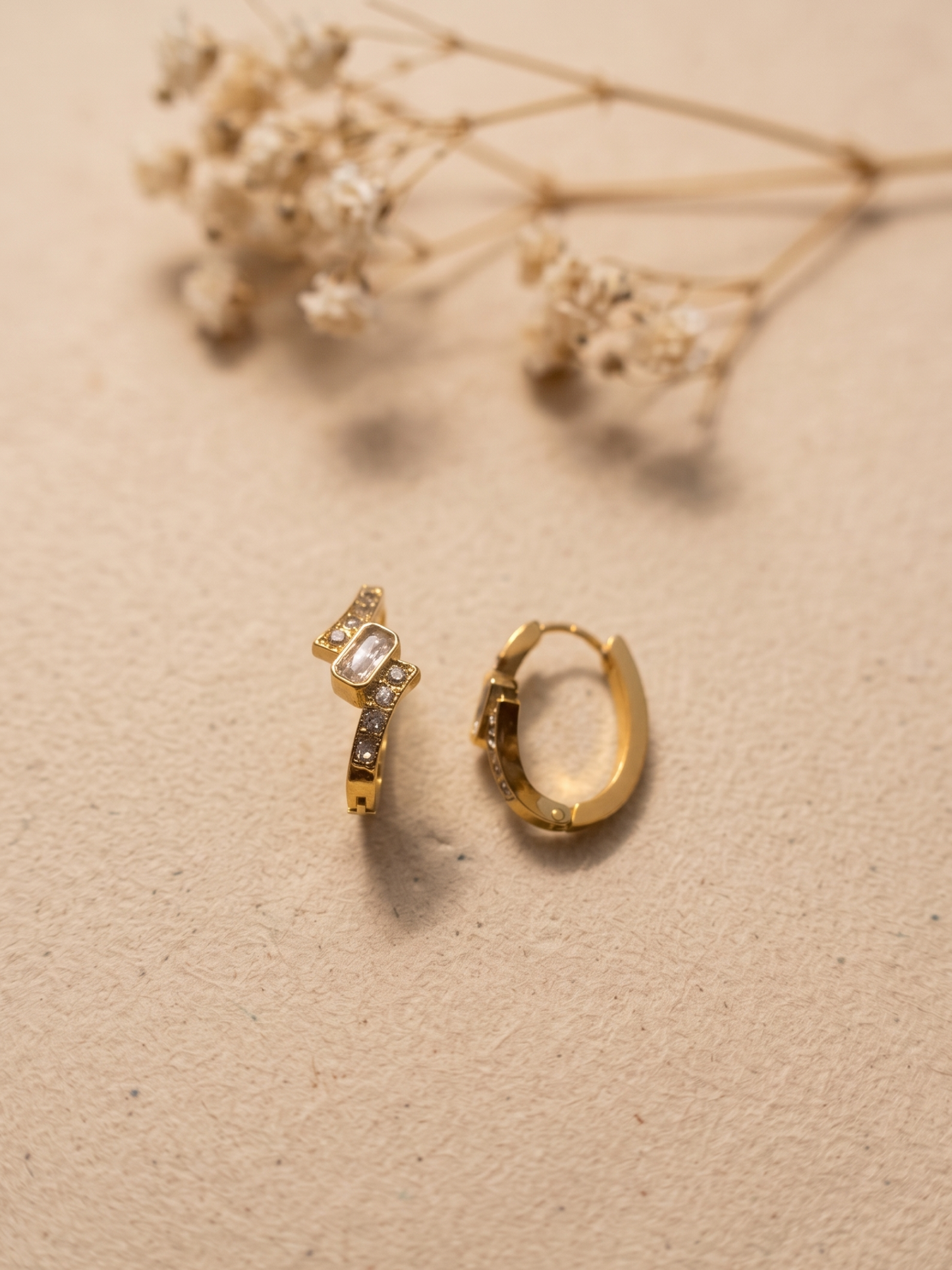 Anti tarnish daily wear hoops