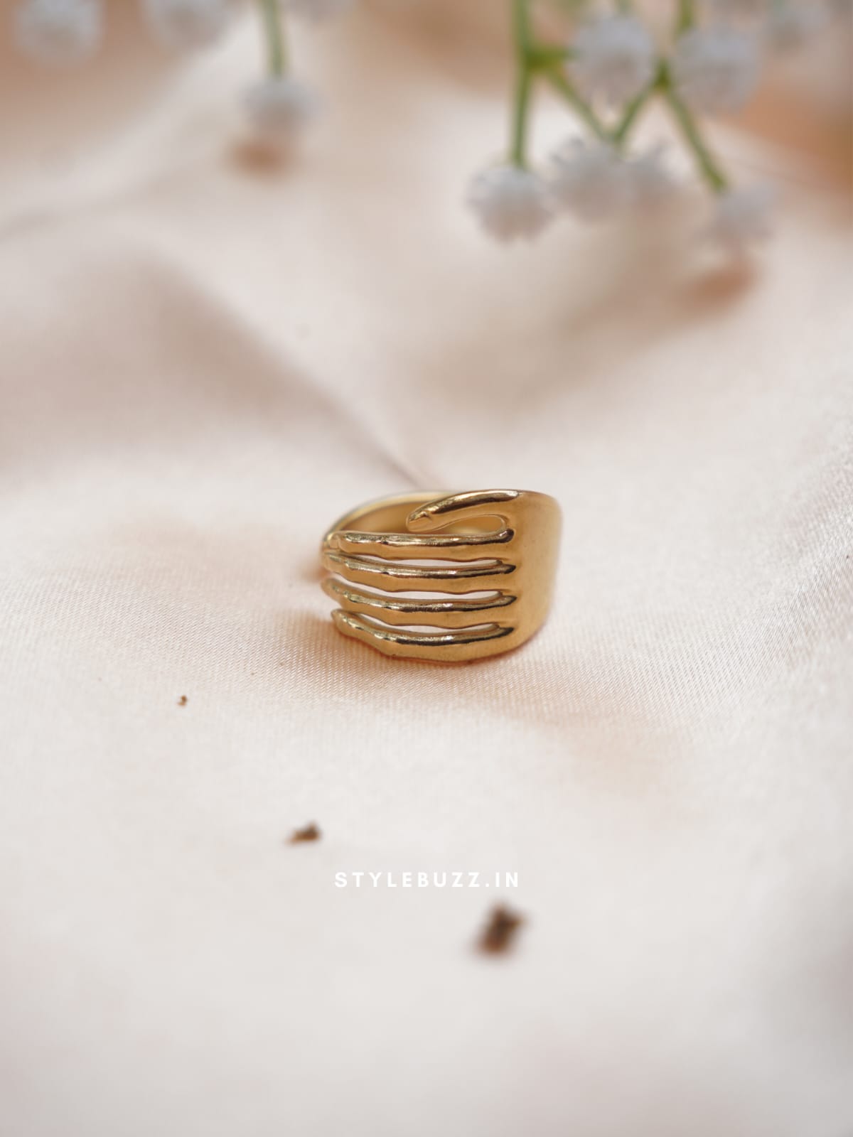 Hand Designed Palm Finger Ring