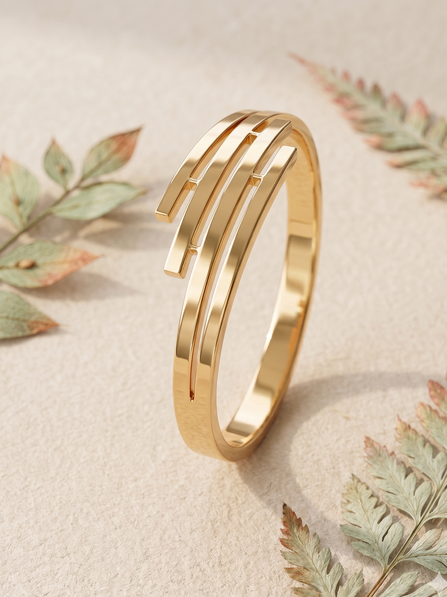 Handcuff Anti Tarnish Bangle