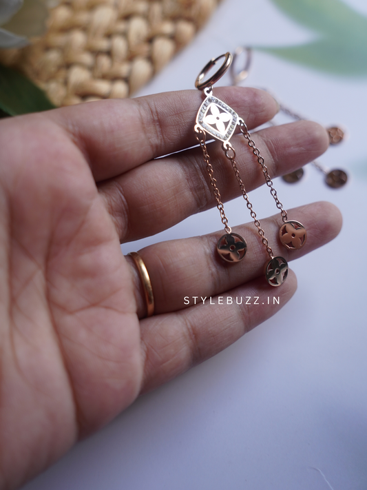 Anti Tarnish Stylish Hook Earrings