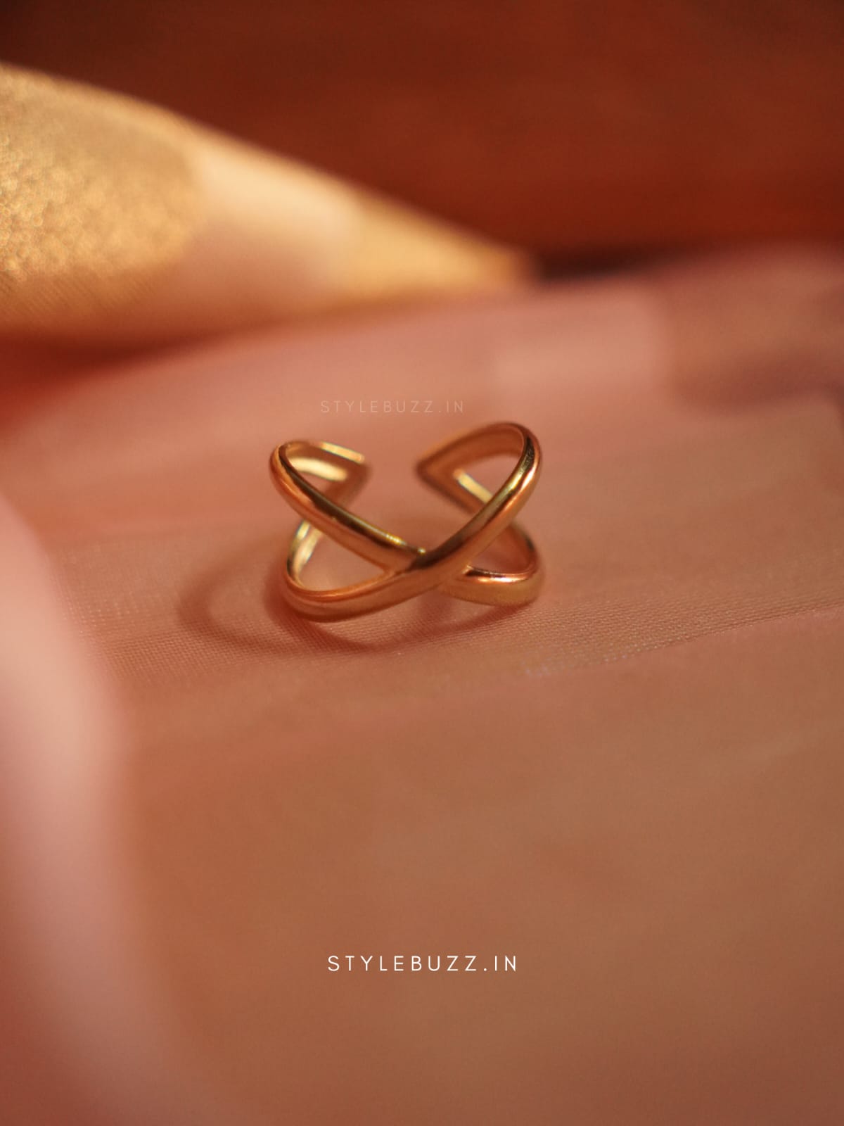 Criss-Cross X Toe Finger Ring