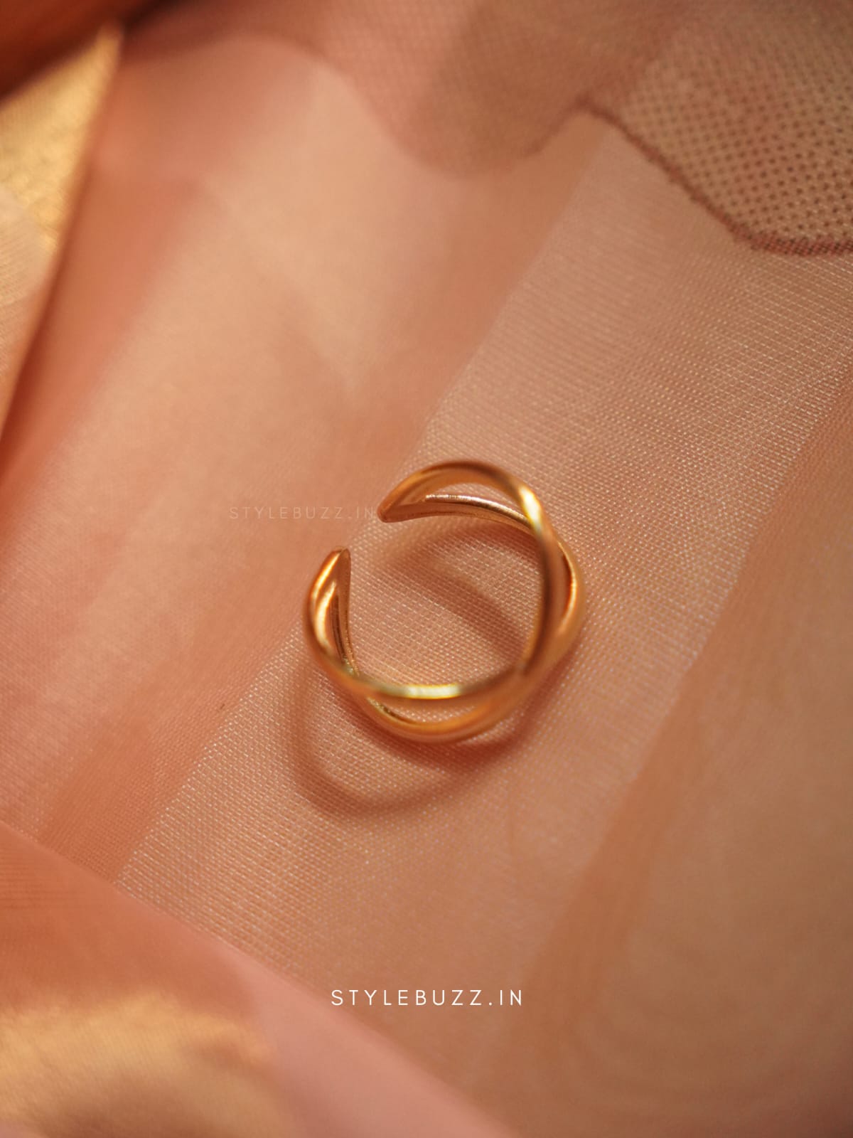 Criss-Cross X Toe Finger Ring