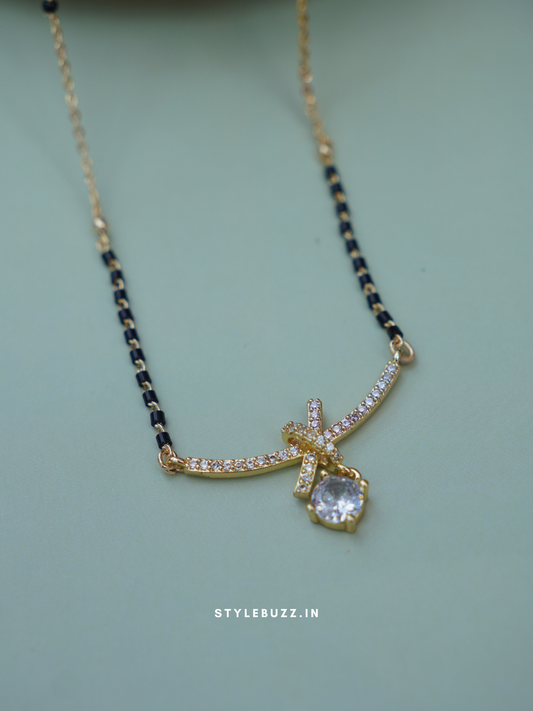 Waterproof knot designed fancy mangalsutra