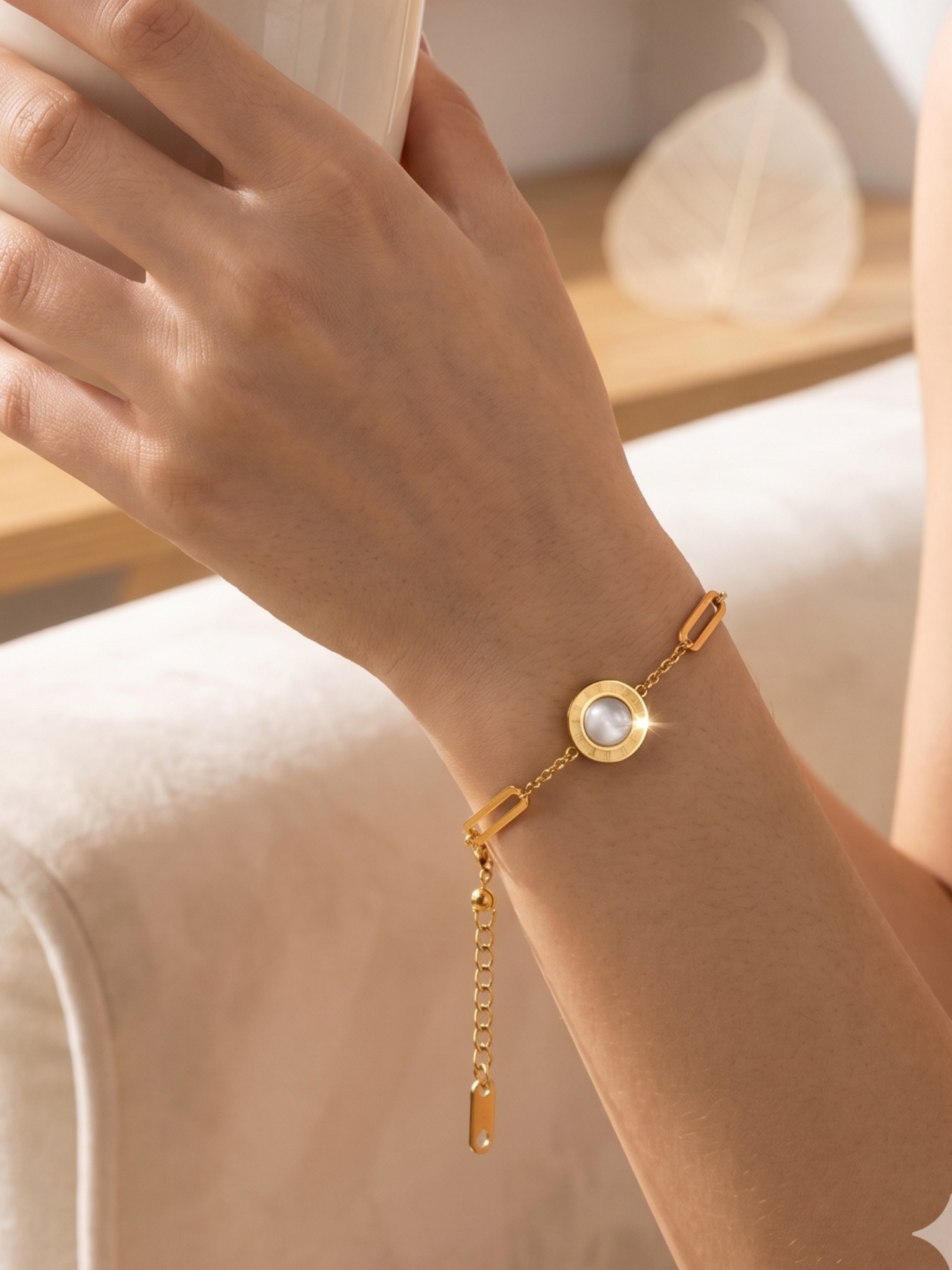 simple anti tarnish bracelet