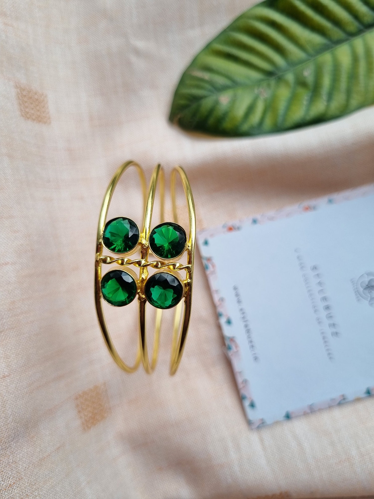 Golden Brass Bangles