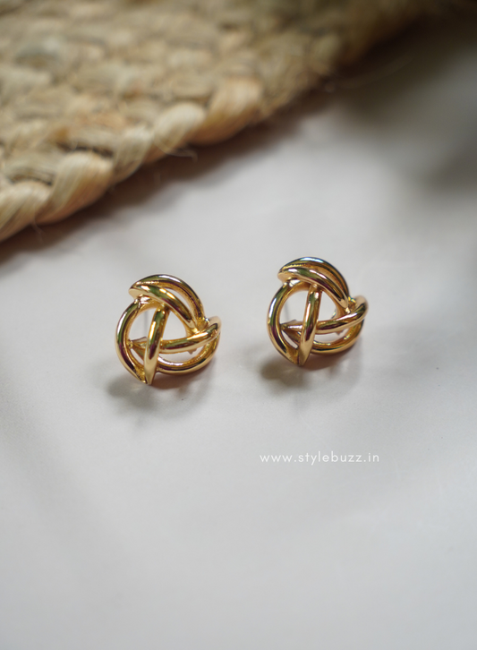 Anti Tarnish Bird Nest Ear Stud