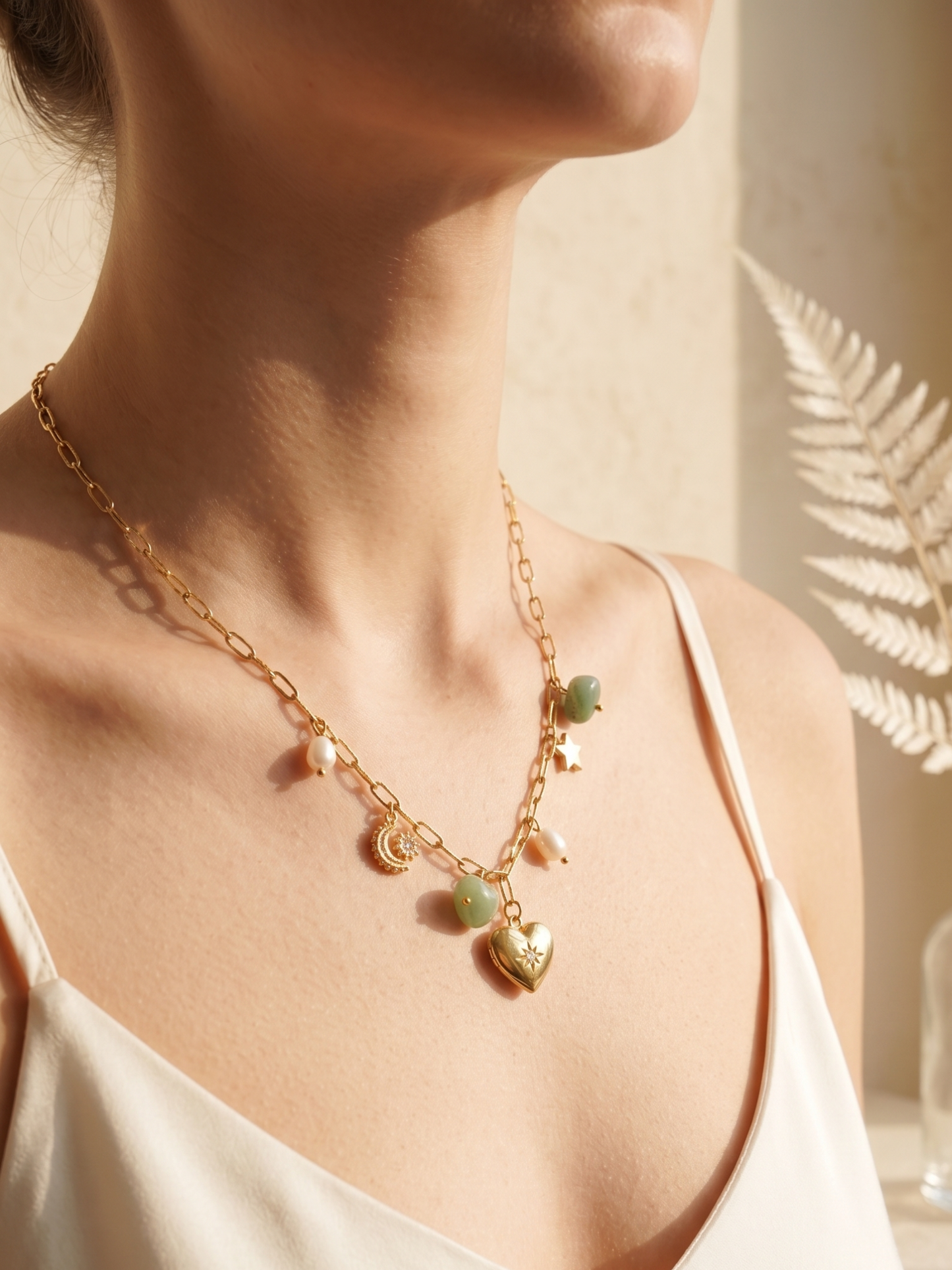 Waterproof Charm necklace beach style
