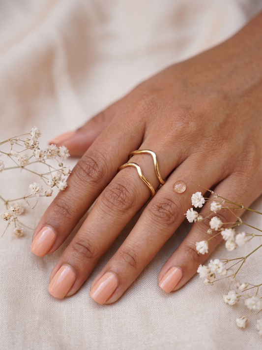 Anti Tarnish Western Designed Finger Ring