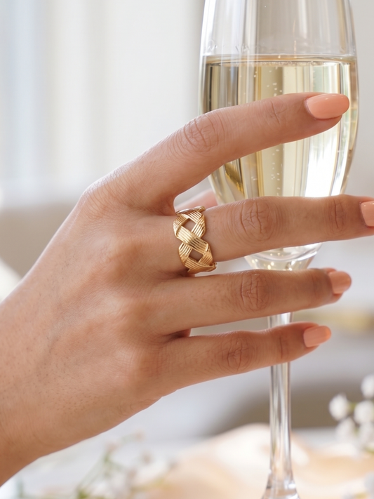 Anti Tarnish Fashionable Finger Ring