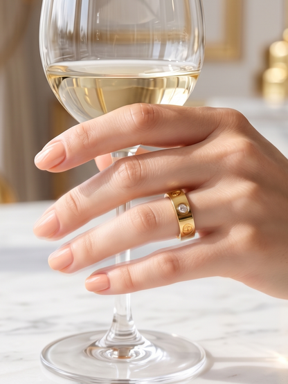 Anti Tarnish Stainless Steal Premium Finger Ring