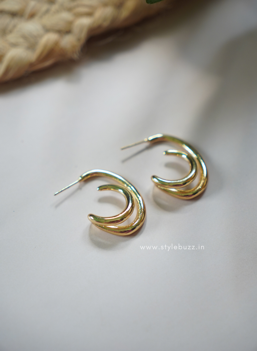 Anti Tarnish Hoop Stylish Ear Stud