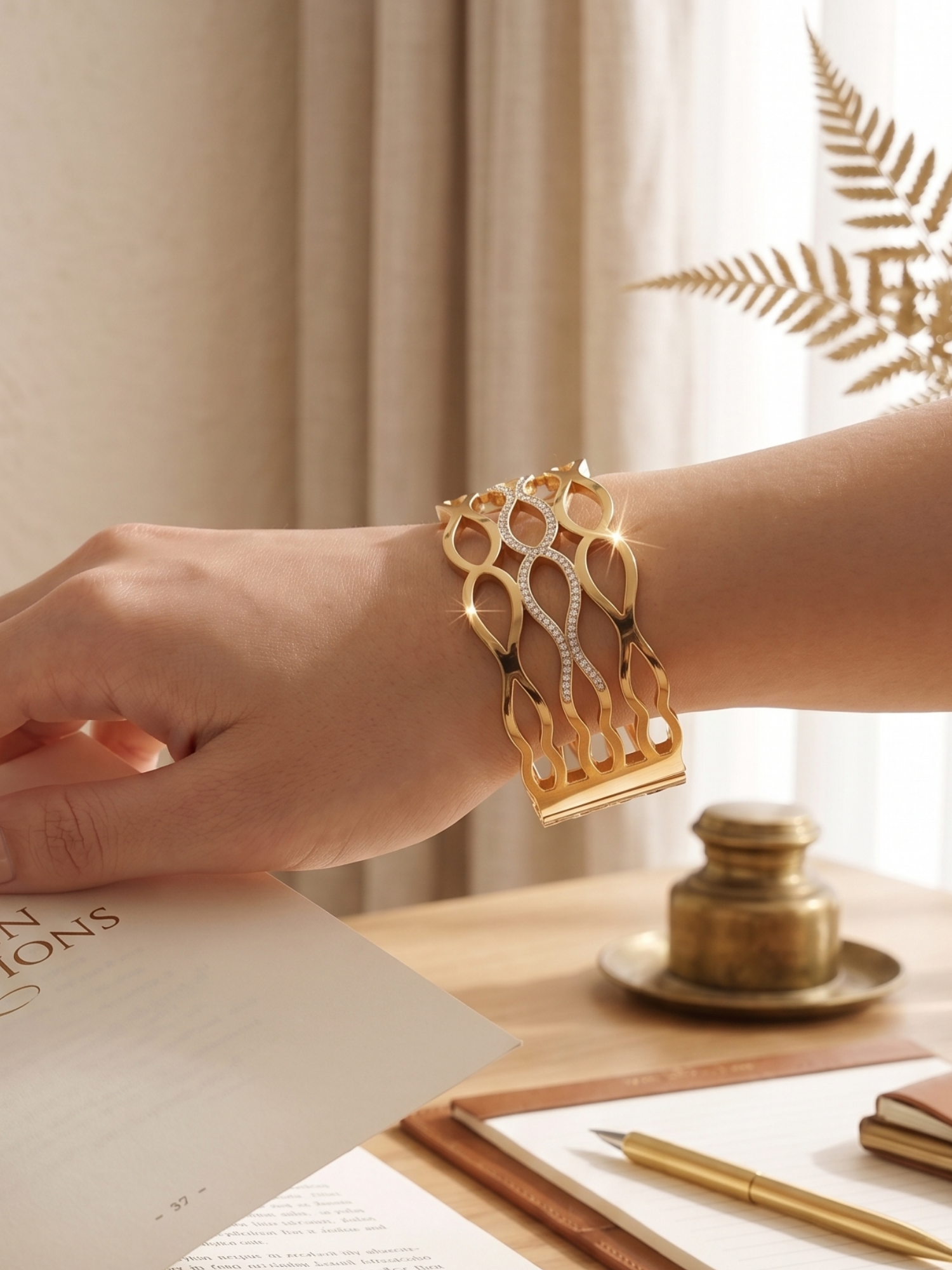 Anti Tarnish elegant designed Bangle