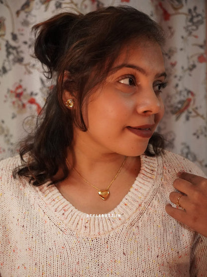 Anti Tarnish Love Designed Elegant Necklace