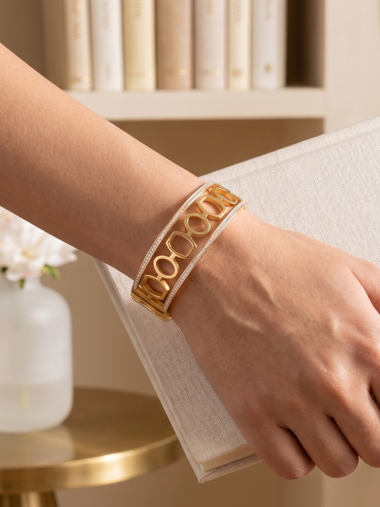 Anti Tarnish Stainless Steel Bangle For Women