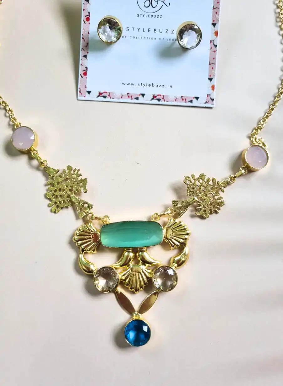 Golden Brass Premium Adjustable Neckpiece