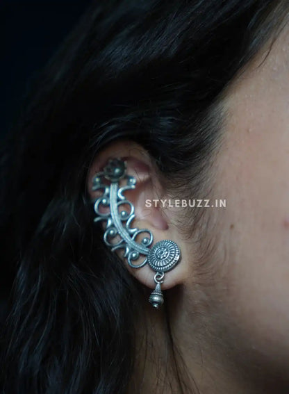Silver Replica Stylish Ear Cuff.