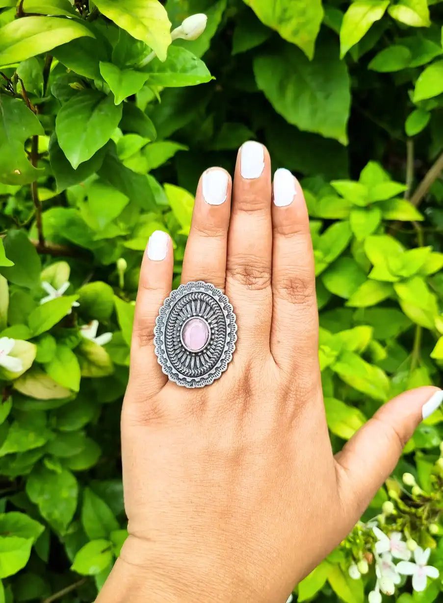 Replica Finger Ring with Monalisha Stone