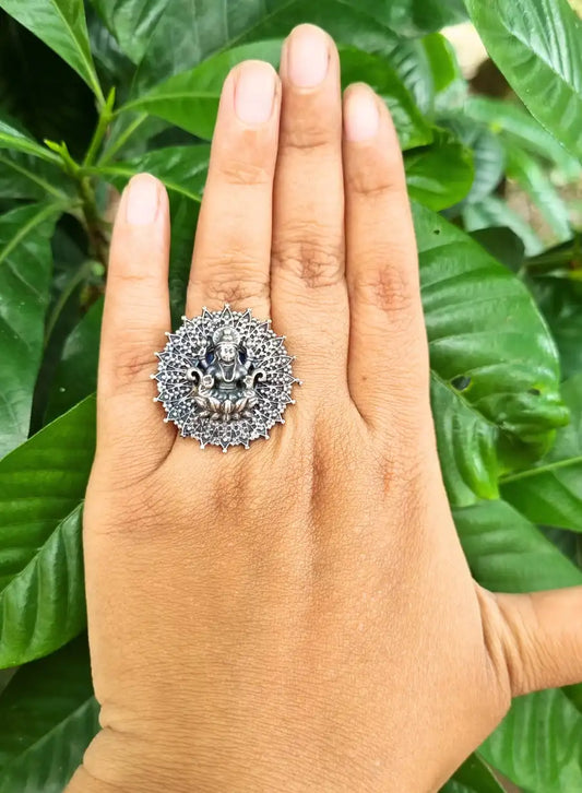 Replica Lakshmi Devi Finger Ring