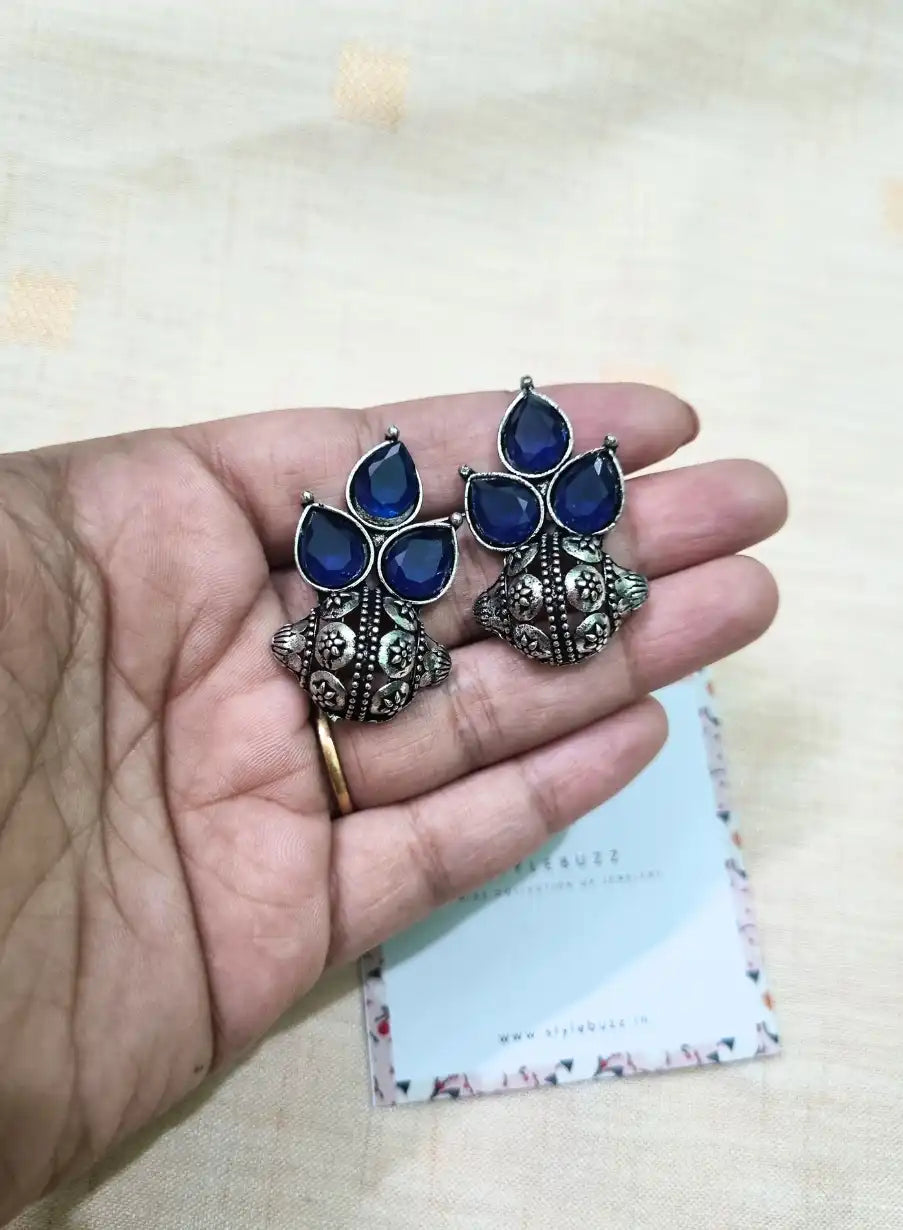 Replica Blue Stone Trendy Stud