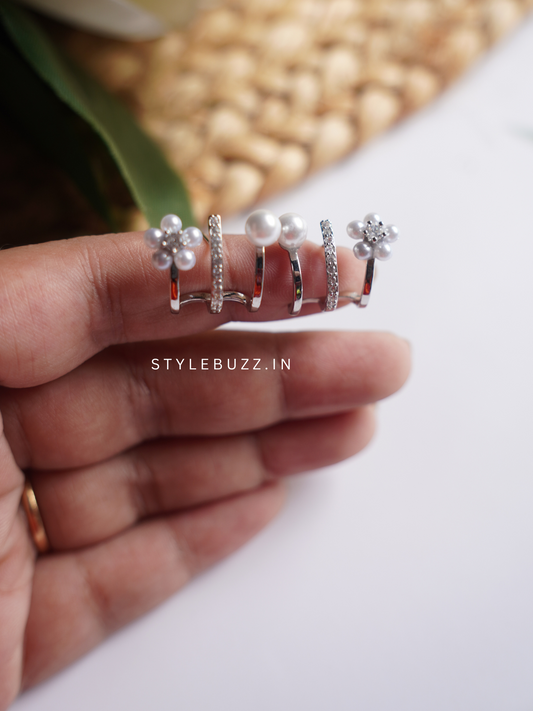 Anti Tarnish Elegant Designed Stud