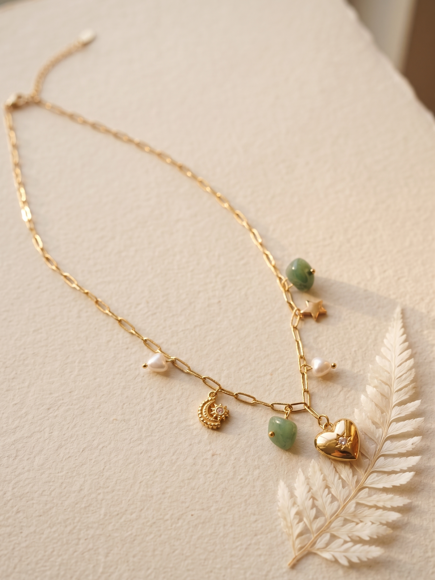 Waterproof Charm necklace beach style