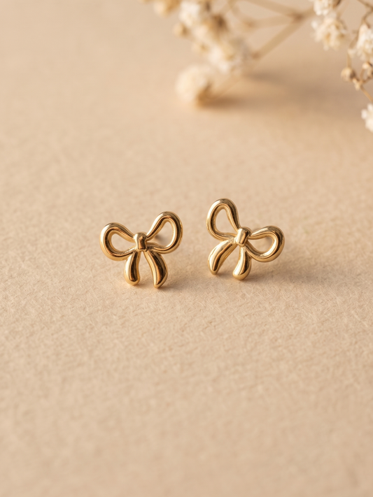 Waterproof daily wear bow studs