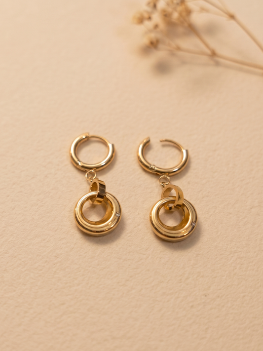 Waterproof daily wear hoops 