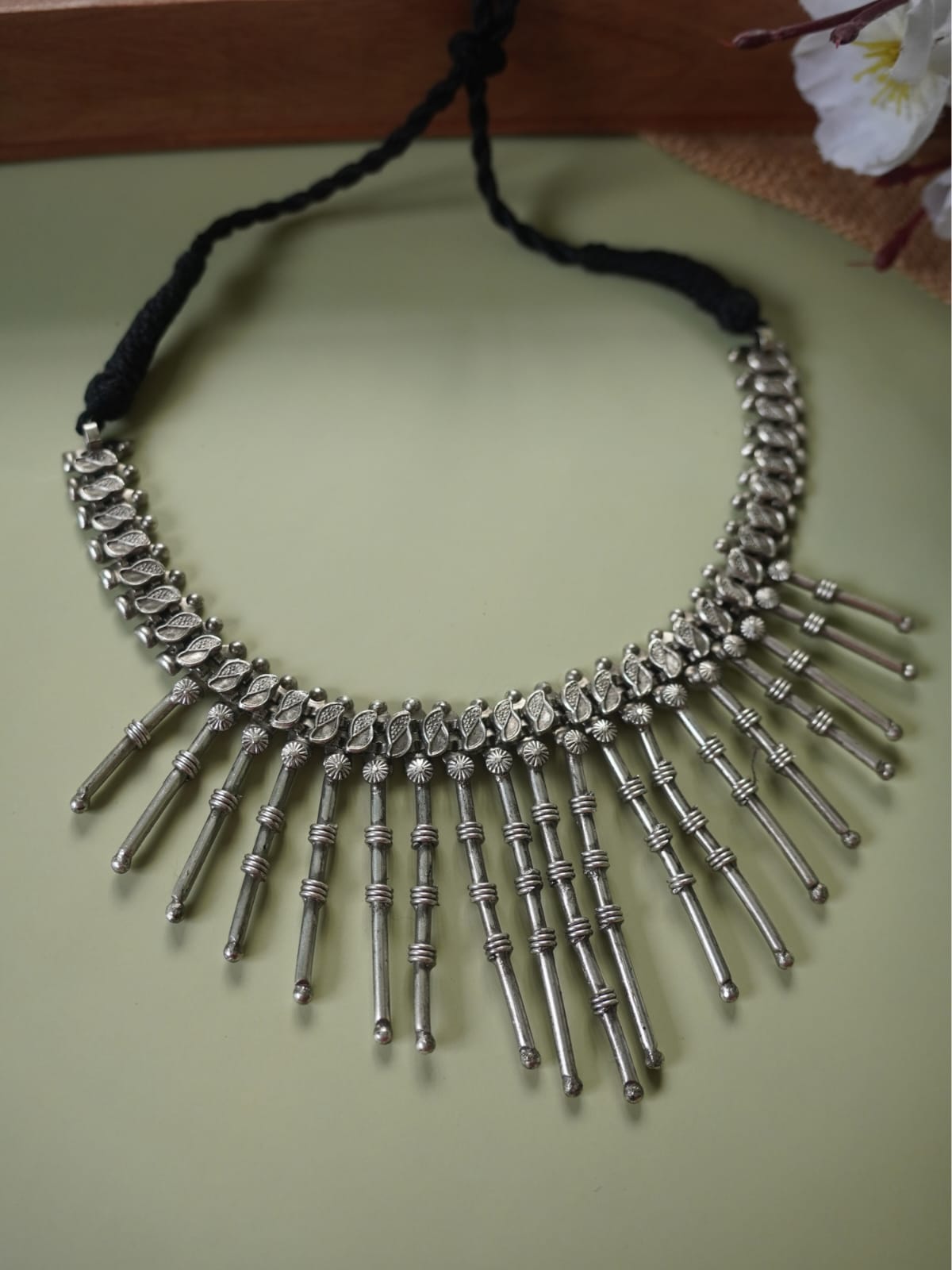 Silver Replica Unique Designed Necklace For Woman