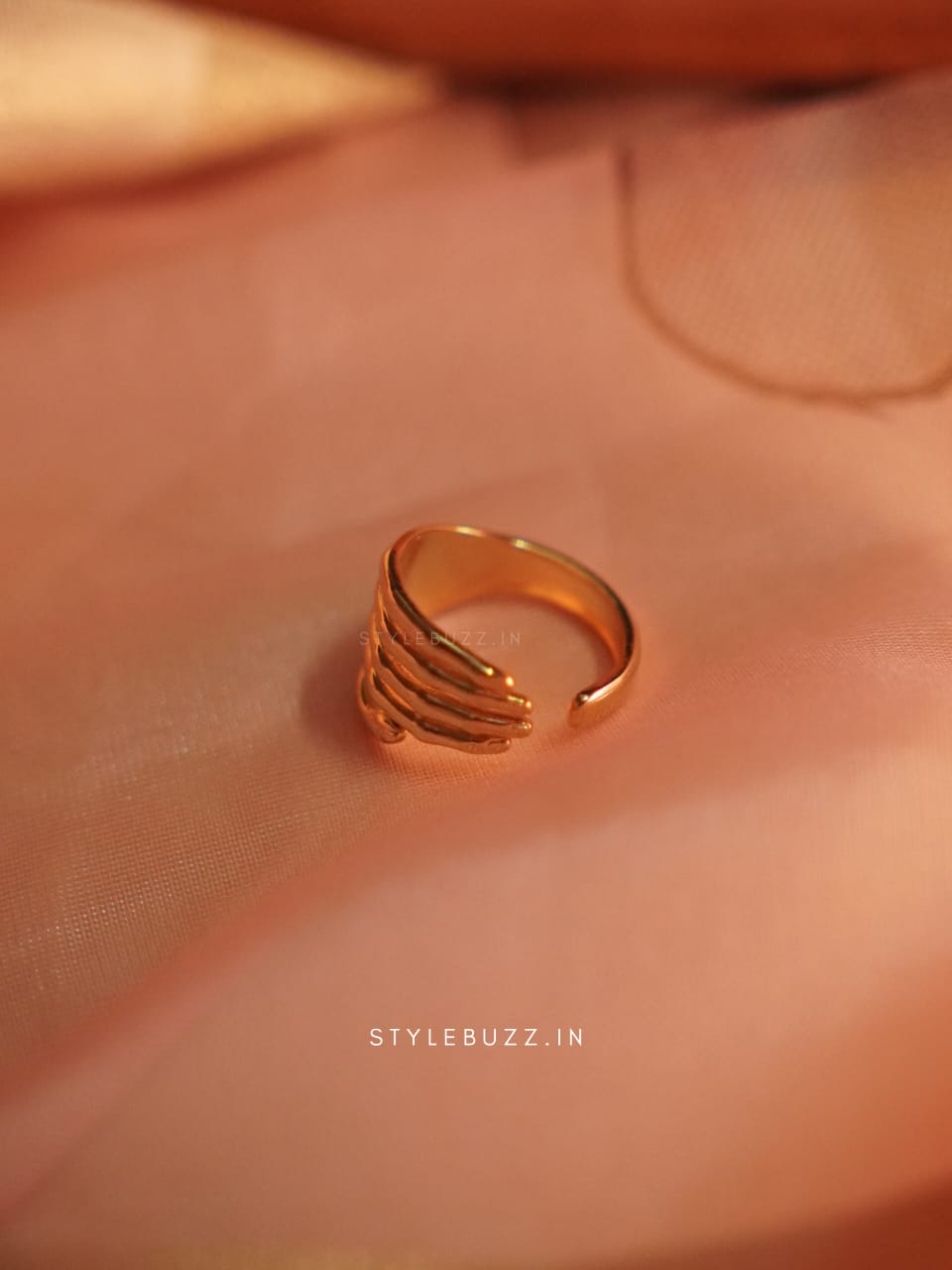 Hand Designed Palm Finger Ring