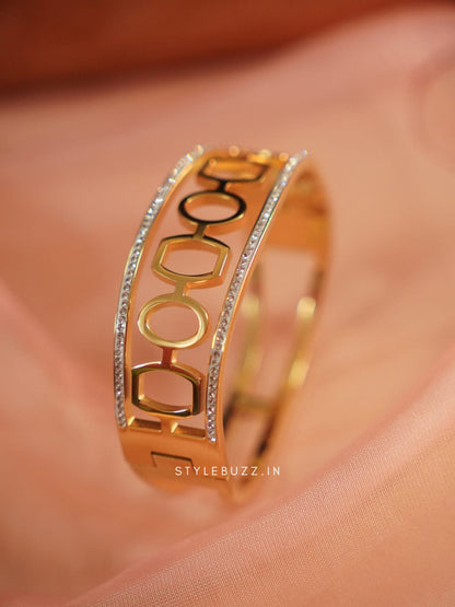 Anti Tarnish Stainless Steel Bangle For Woman