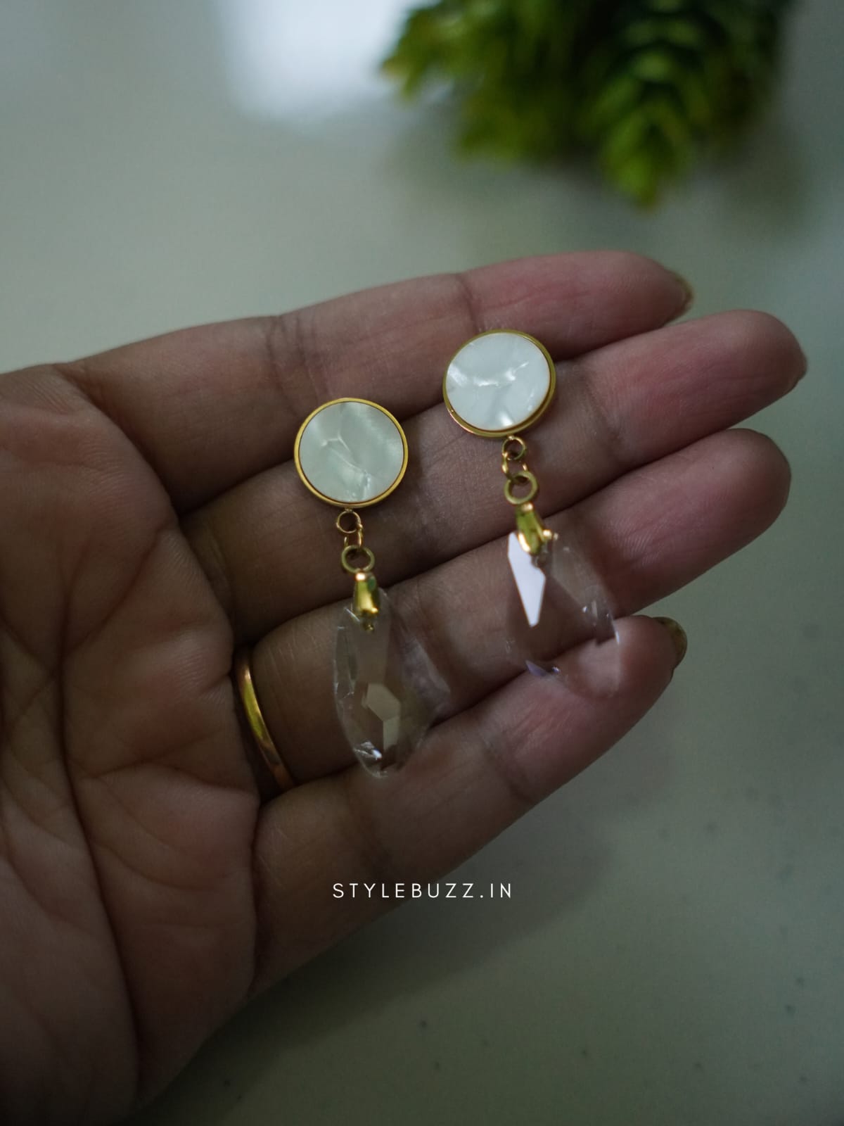 Anti Tarnish Premium Crystal Earrings