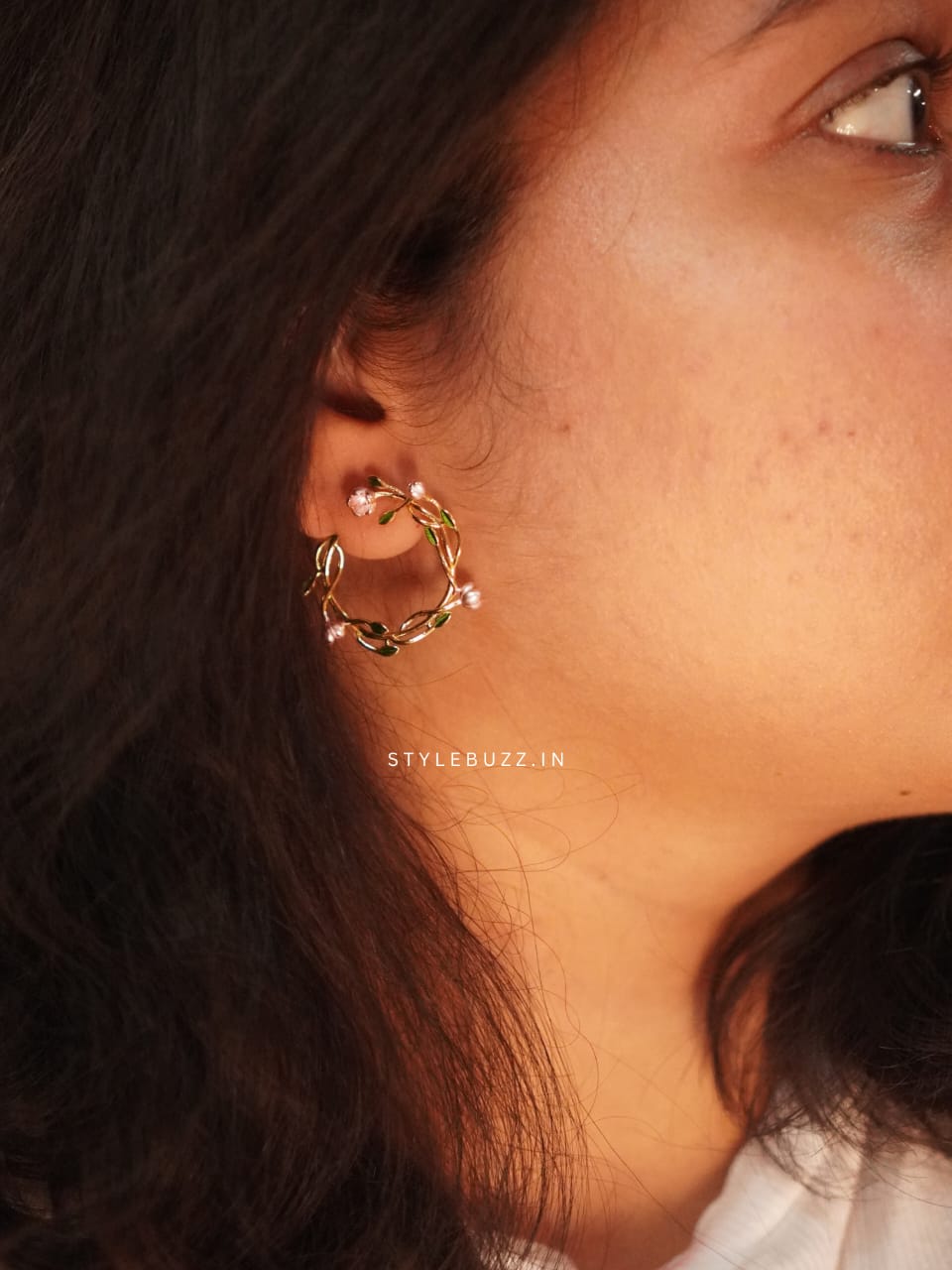 Anti Tarnish Multi Colored Festive Earrings