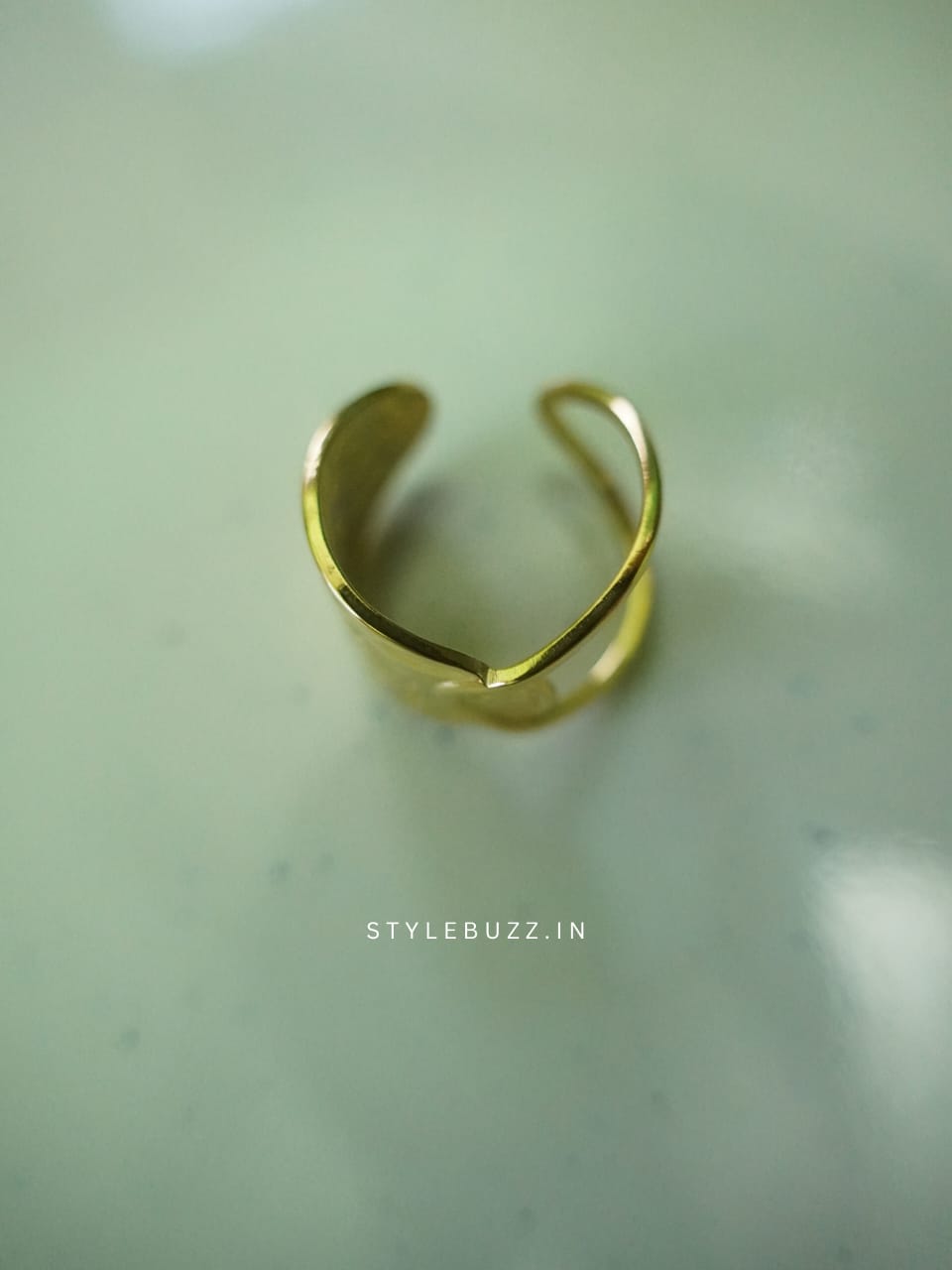 Anti Tarnish Adjustable Trendy Designer Finger Ring