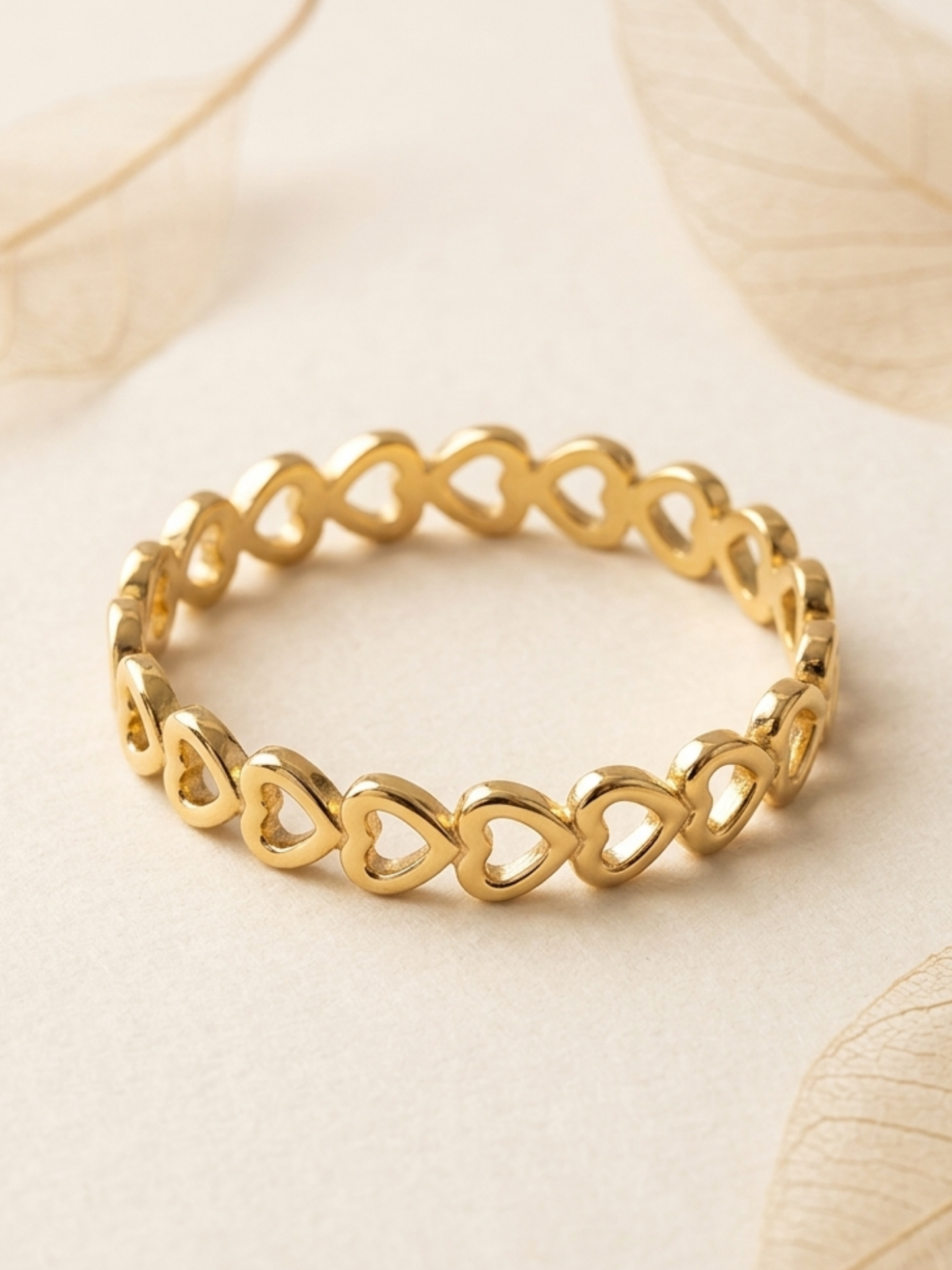 anti tarnish heart shaped kada