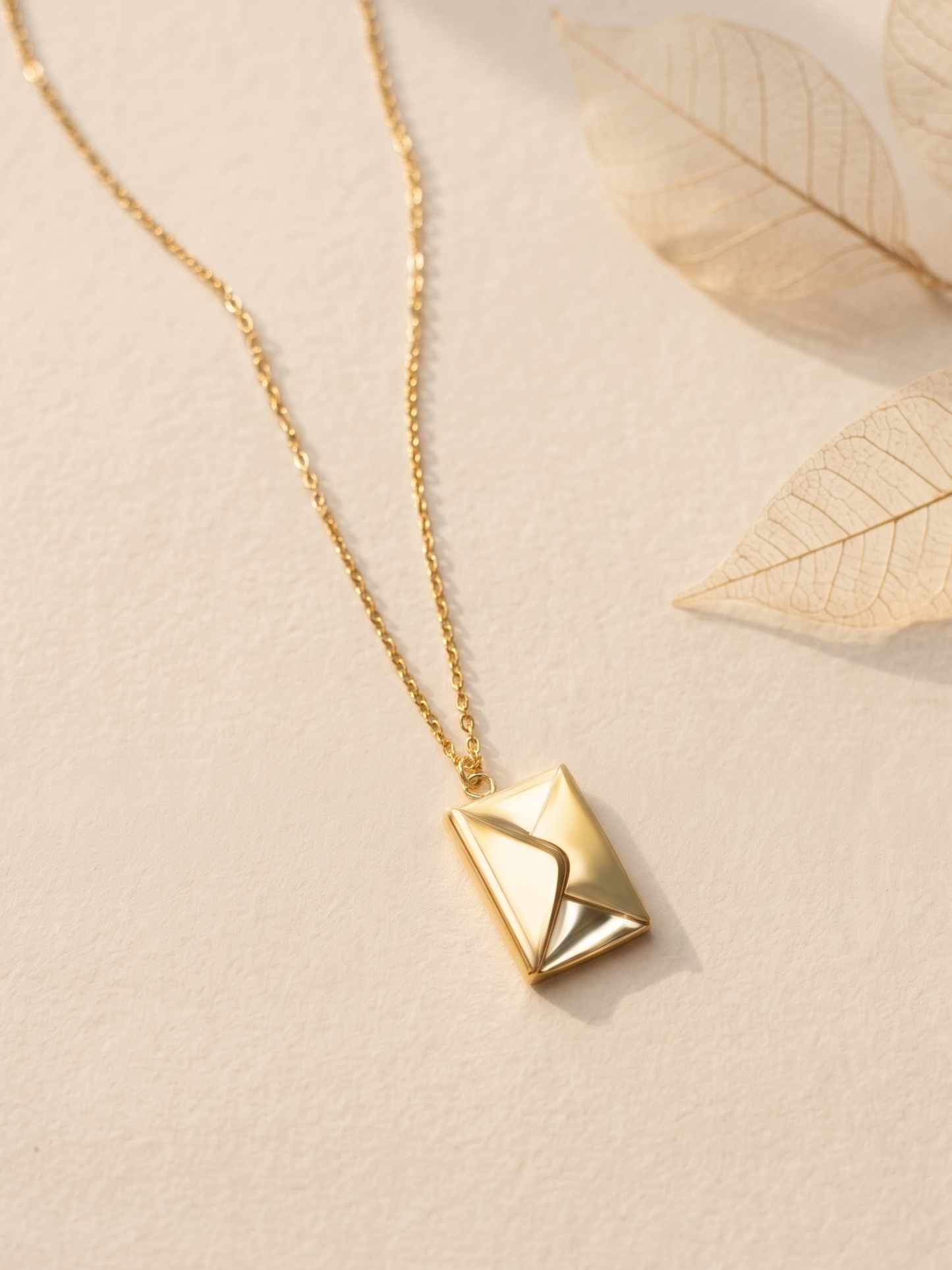 anti tarnish secret letter necklace