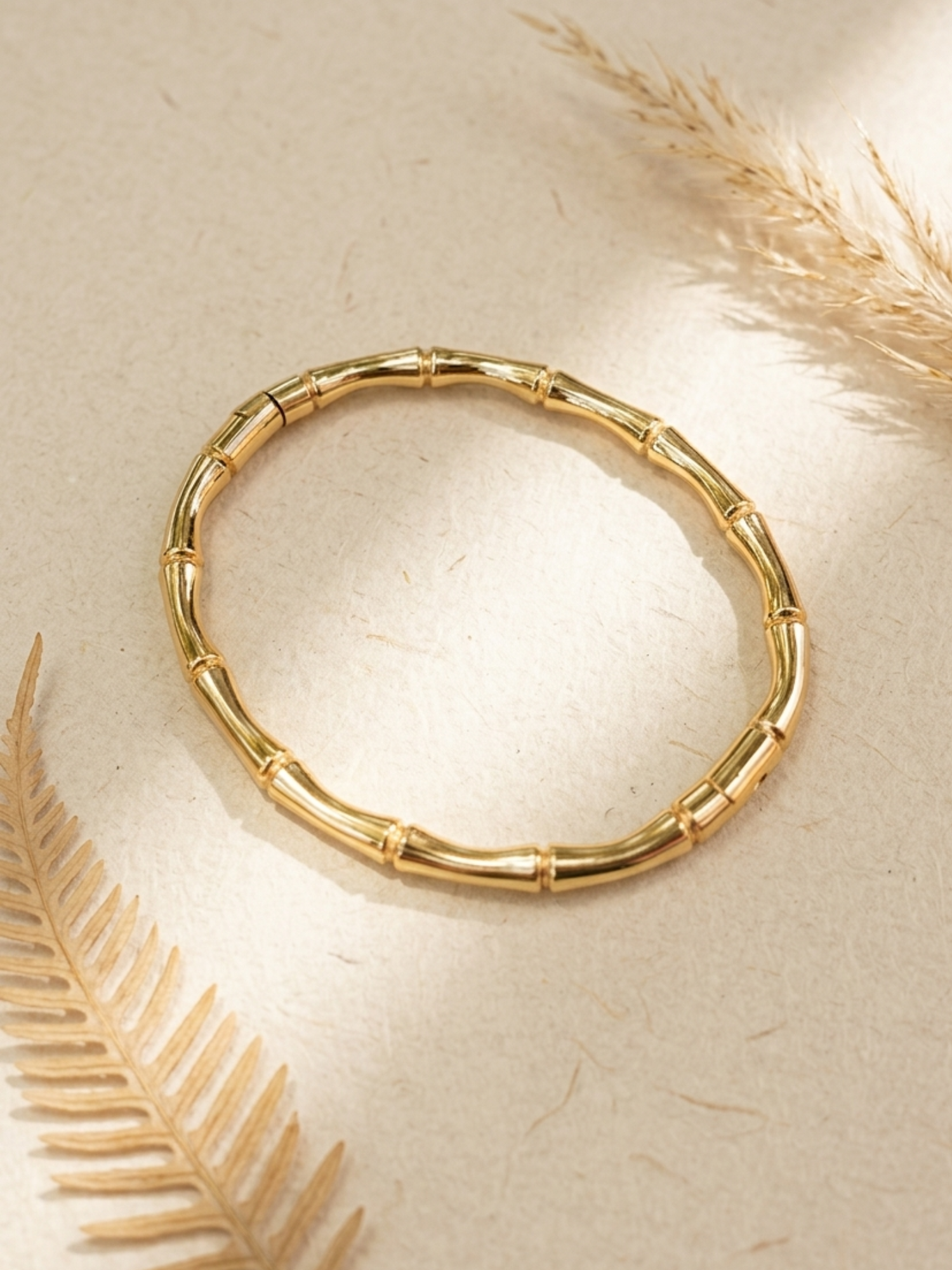bamboo design bracelet