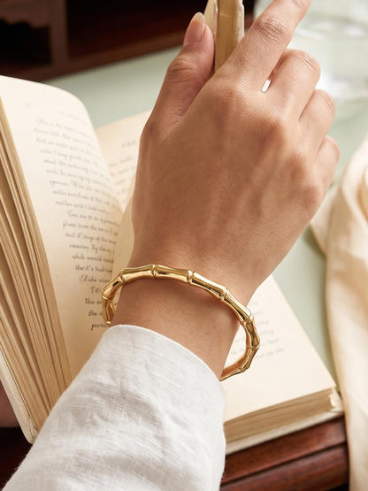 bamboo design bracelet