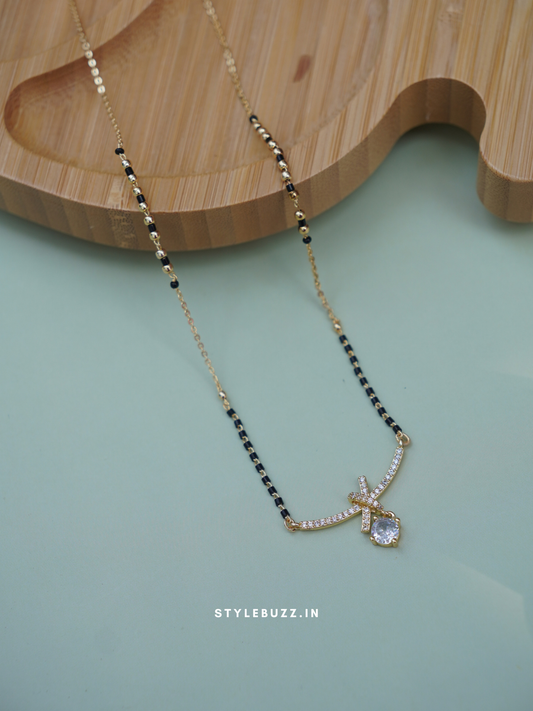 Waterproof knot designed fancy mangalsutra